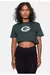 Cropped NFL Green Bay Packers Player Jordan Love Verde - comprar online