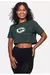 Cropped NFL Green Bay Packers Player Jordan Love Verde - loja online