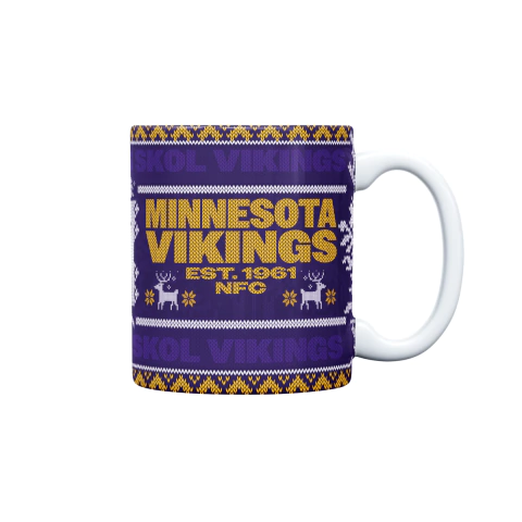 Caneca NFL Minnesota Vikings Natal 2025 Sport America - comprar online