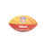 Bola de Futebol Americano NFL San Francisco 49ers Tailgate Wilson - comprar online