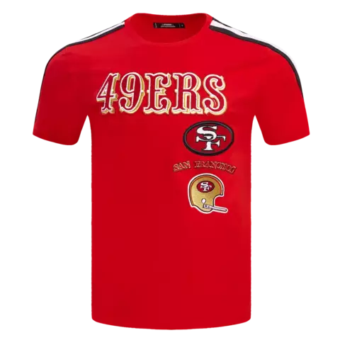 Camiseta NFL San Francisco 49ers Retrô Classic Vermelha Pro Standard