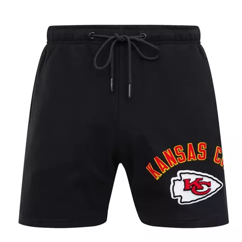 Bermuda NFL Kansas City Chiefs Preto Pro Standard - comprar online