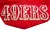 Moletom NFL San Francisco 49ers Classic Chenille Pro Standard na internet
