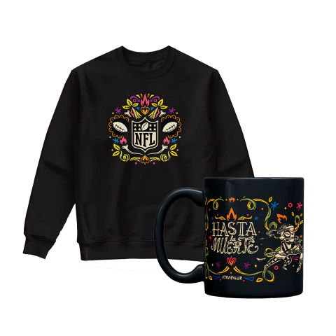 Kit Moletom Careca + Caneca NFL Hasta La Muerte Sport America - comprar online