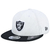 Boné 9FIFTY NFL Las Vegas Raiders Hiphop Branco New Era