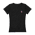 Camiseta Feminina Mini Logo NFL Preto Sport America