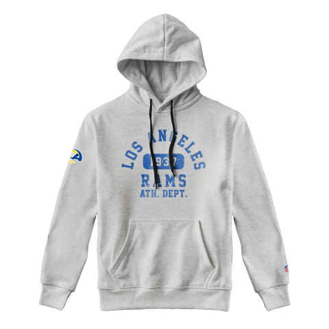 Moletom Athletic NFL Los Angeles Rams Cinza Sport America - comprar online