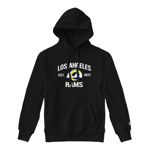 Moletom Blackline NFL Los Angeles Rams Preto Sport America - comprar online