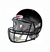 Helmet Riddell Speed Classic Icon Preto com Facemask e Chinstrap Novo