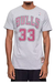 Camiseta NBA Chicago Bulls Player Scottie Pippen Cinza Mitchell & Ness - Sport America: A Maior Loja de Esportes Americanos