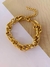 Imagem do Conjuntos Colar e pulseira banhado a Ouro Maxi elos tendência Maximalismo