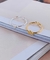 Anéis com regulagem Semi Joia Ouro 18K Prata 925 Verniz Diamond triangulo pirâmide