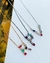 Colares chocker Inicial folheado Ouro Prata e Ródio letra com cristal de vidro personalizado