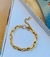 Pulseiras Unissex Semi Joia Ouro e Prata cadeado cartier na internet