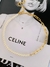 Conjunto Semi Joia colar e pulseira de pérolas e correntes colar Duo - Dondocas