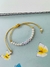 Pulseiras personalizadas Macramê com perolas pulseira com nome em miçangas - Dondocas