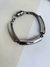 Braceletes Unissex folheados bracelete de imã unissex Prata e a Ródio Negro - Dondocas