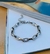 Pulseiras Unissex Semi Joia Ouro e Prata cadeado cartier - Dondocas