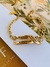 Pulseiras braceletes Semi Joia cravejado de zircônia frases Bridão