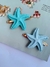 Presilhas acessórios para o cabelo Estrela do Mar colorida