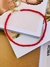 Colares Choker banhado a Ouro feito de miçangas cor cereja na internet