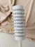 Pulseiras Tornozeleiras para o Ano Novo Macramê com perolas fio dourado Paz Saúde Amor Fortuna - comprar online