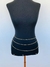 Cintos de correntes em camadas dourado e prata Body chain banhado - Dondocas