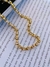 Conjunto Kit de colar e pulseira Strass G folheado a Ouro na internet