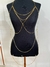 Bodychain cinto sutia de correntes corporais festa festival carnaval - loja online