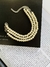 Pulseiras pulseira de pérolas tripla banhado Ouro e Prata - comprar online