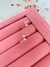 Anel semi joia com dupla zircônia com regulagem banho ouro 18 kl e prata 925