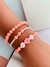 Kit de Pulseiras de miçangas candy colors com mini pérolas - Dondocas