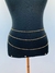 Cintos de correntes em camadas dourado e prata Body chain banhado - loja online