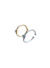 Anéis com regulagem Semi Joia Ouro 18K Prata 925 Verniz Diamond triangulo pirâmide - comprar online