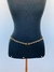 Body chain Cinto de correntes com fecho frontal mosquetão banhado a Ouro - Dondocas