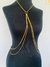 Bodychain borychain colar de corpo folheado a Ouro e Prata - comprar online