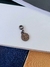 Berloques em Ródio Negro banhado pingente trabalhado na internet