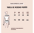 Bodychain borychain tranversal colar de corpo folheado Prata - loja online