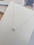 Colares Semi Joia Ouro 18 kl Prata 925 ponto de luz Coração - comprar online