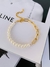 Conjunto Semi Joia colar e pulseira de pérolas e correntes colar Duo na internet