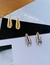 Brincos folheados a Ouro e a Prata Brincos modelo gota lisa - Dondocas