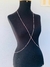 Bodychain Borychian colar de corpo Rosa Bebê Nude - comprar online