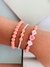 Kit de Pulseiras de miçangas candy colors com mini pérolas - loja online