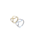 Anéis Semi Joia Verniz Diamond Ouro 18K Prata 925 anel de aro circulo vazado na internet