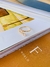Anel duplo de zirconia com formato de coração com regulagem semi joia ouro 18 kl e prata 925 - Dondocas