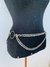 Cinto corporal de correntes elos duplos banhado a Prata Rock - comprar online