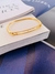 Braceletes Semi Joia Verniz Italiano bracelete para passantes berloques de trava aro