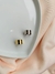 Imagem do Piercing de pressão liso Maxi folheado a ouro e a prata