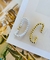 Piercing fake de pressão modelo pérola folheado a ouro - comprar online