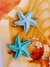 Presilhas acessórios para o cabelo Estrela do Mar colorida - comprar online